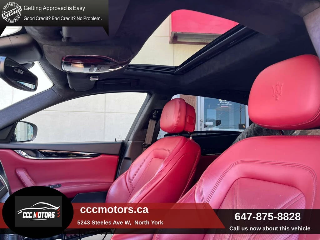 Maserati Quattroporte * АВТО КРЕДИТ* ЦЕНА ДО БГ * Сервизна история *  - изображение 8