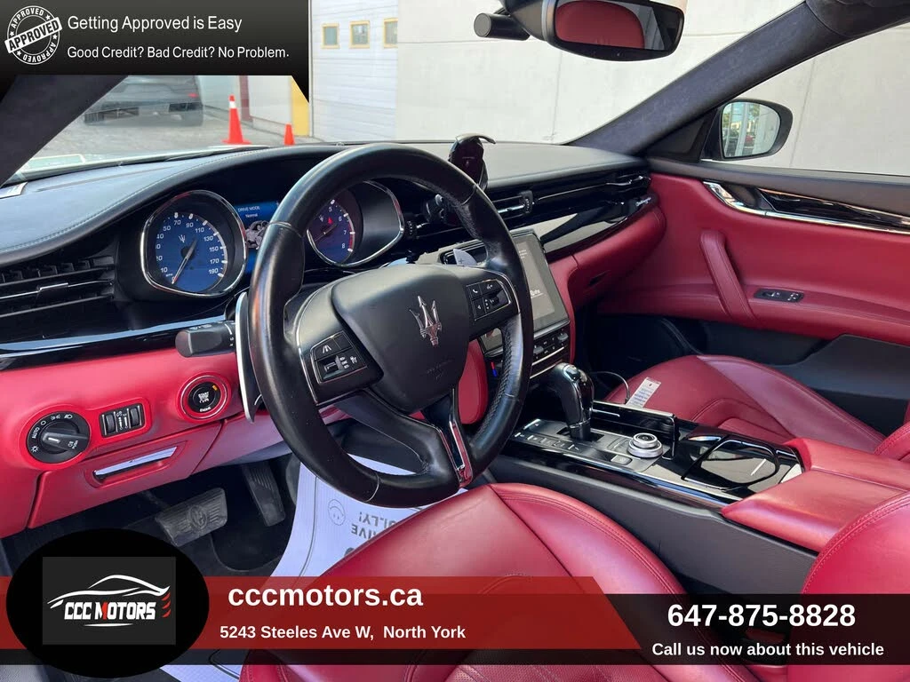 Maserati Quattroporte * АВТО КРЕДИТ* ЦЕНА ДО БГ * Сервизна история *  - изображение 6