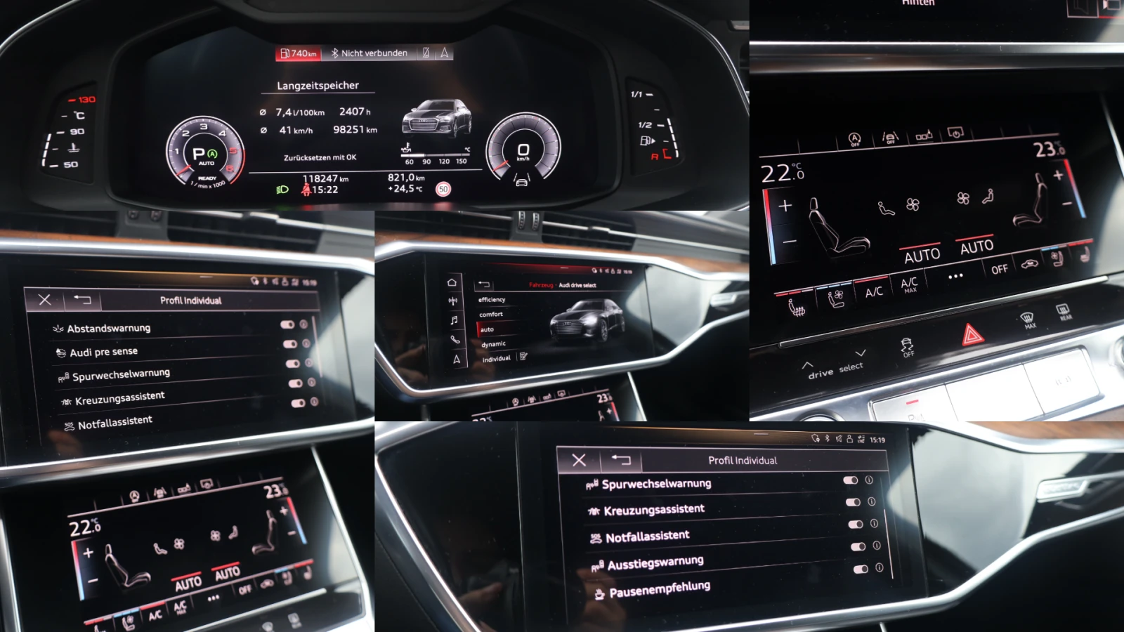 Audi A6 50 TDI Quattro KeyGO Memory SitzKlima KAM iCarbg | Mobile.bg � ����������� 15