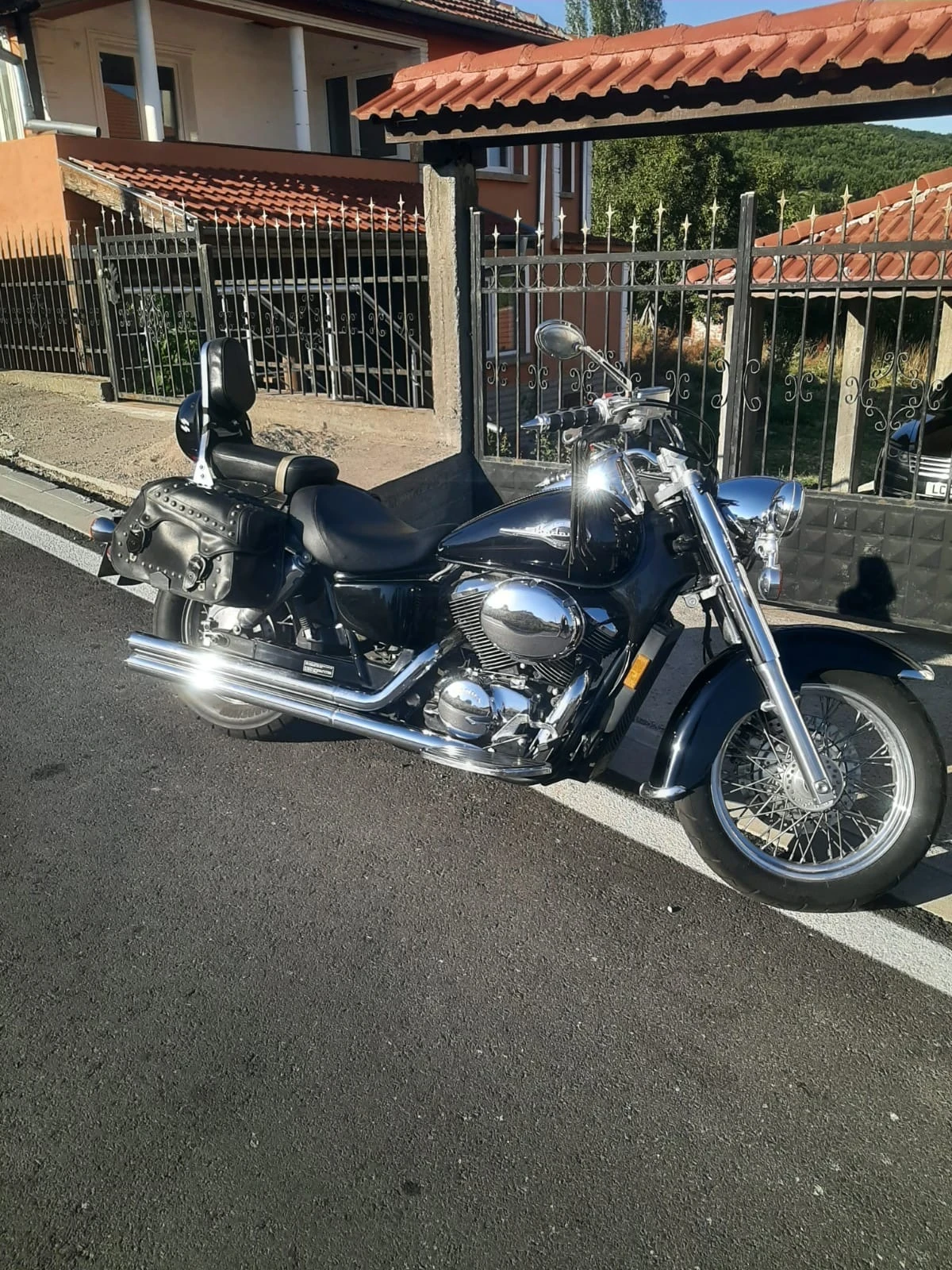 Honda Shadow, снимка 5 - Мотоциклети и мототехника - 53916244