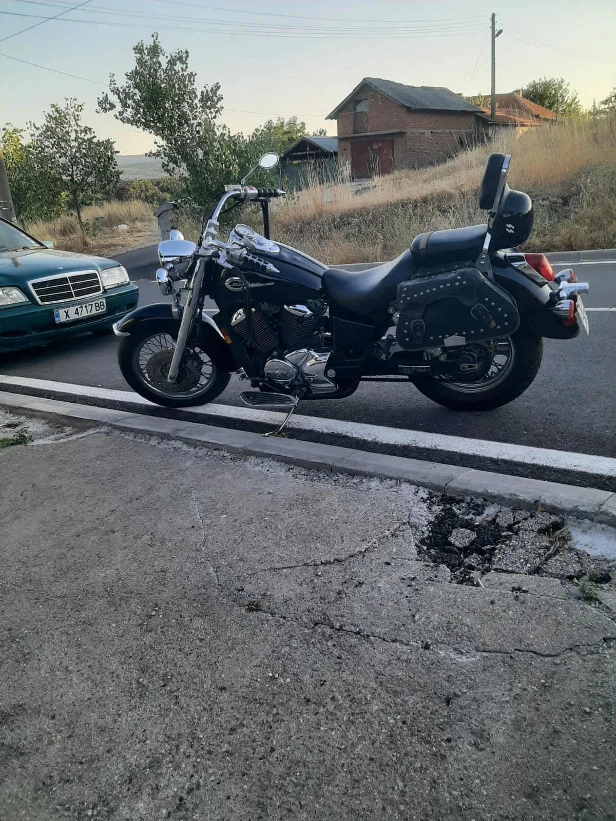 Honda Shadow, снимка 3 - Мотоциклети и мототехника - 53916244