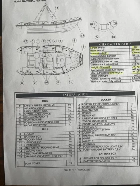 Лодка Yamaha Narwhal SV-480, снимка 8