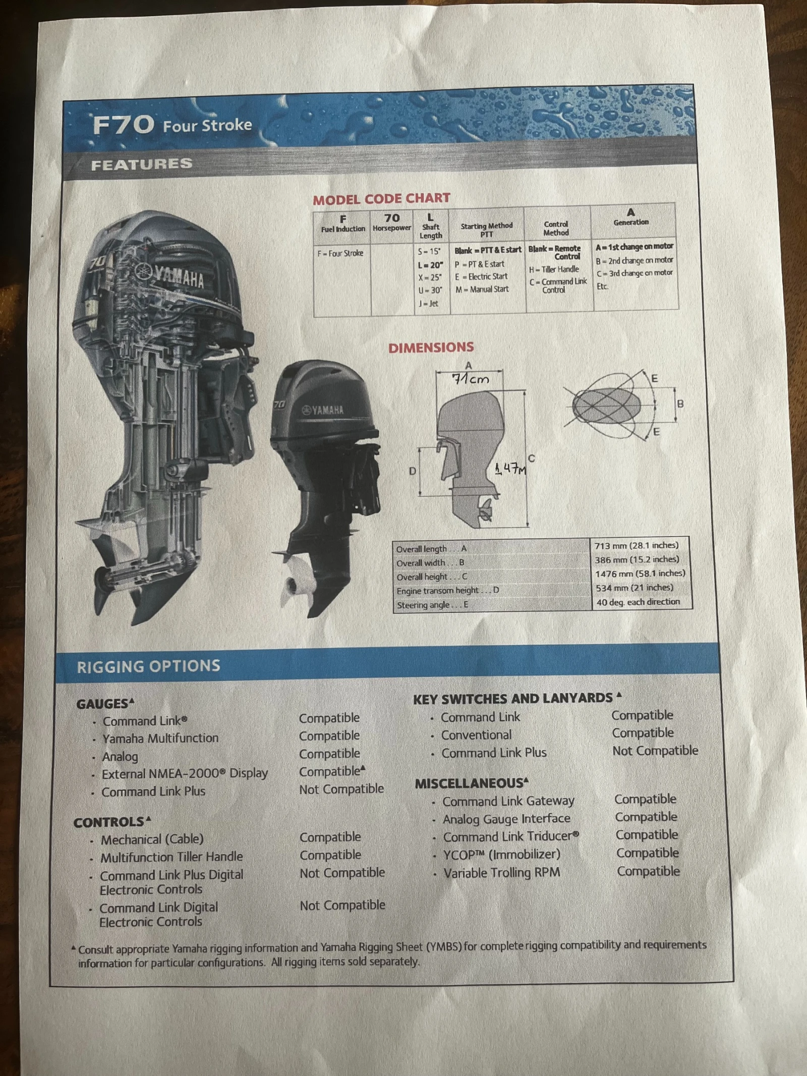 Лодка Yamaha Narwhal SV-480, снимка 9 - Воден транспорт - 55783339