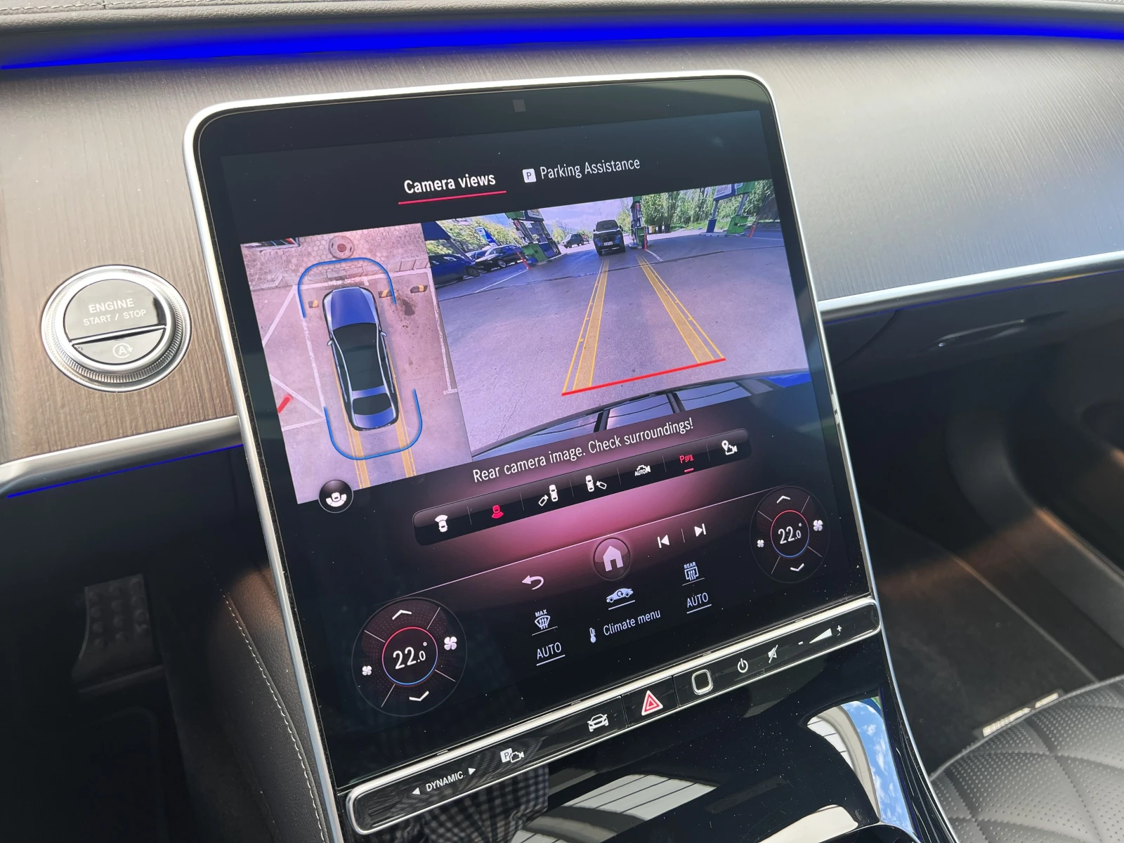 Mercedes-Benz S 450 LONG / AMG / 4-MATIC  / HUD / PANO / 360 /, снимка 12 - Автомобили и джипове - 54413548