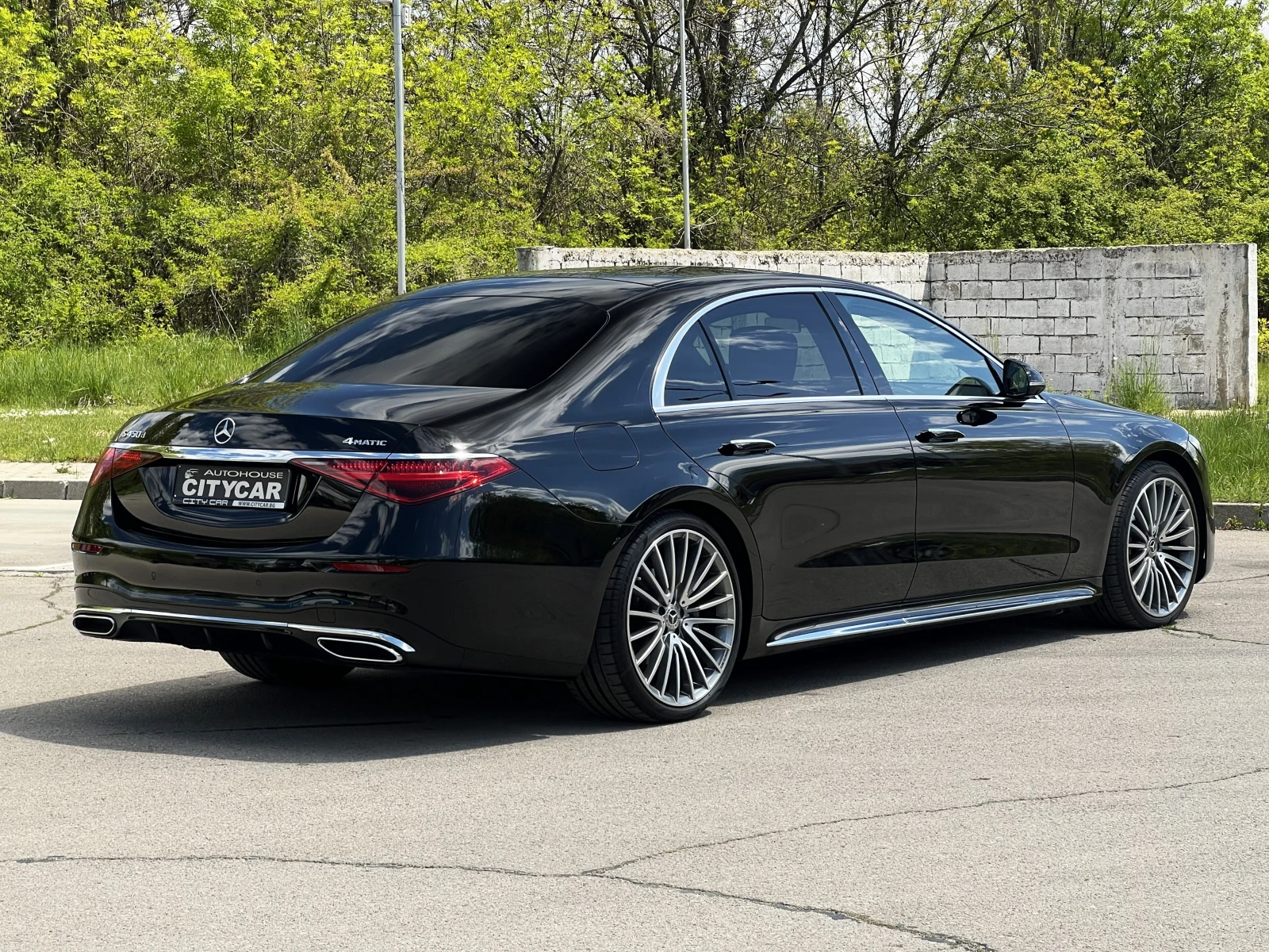 Mercedes-Benz S 450 LONG / AMG / 4-MATIC  / HUD / PANO / 360 /, снимка 6 - Автомобили и джипове - 54413548