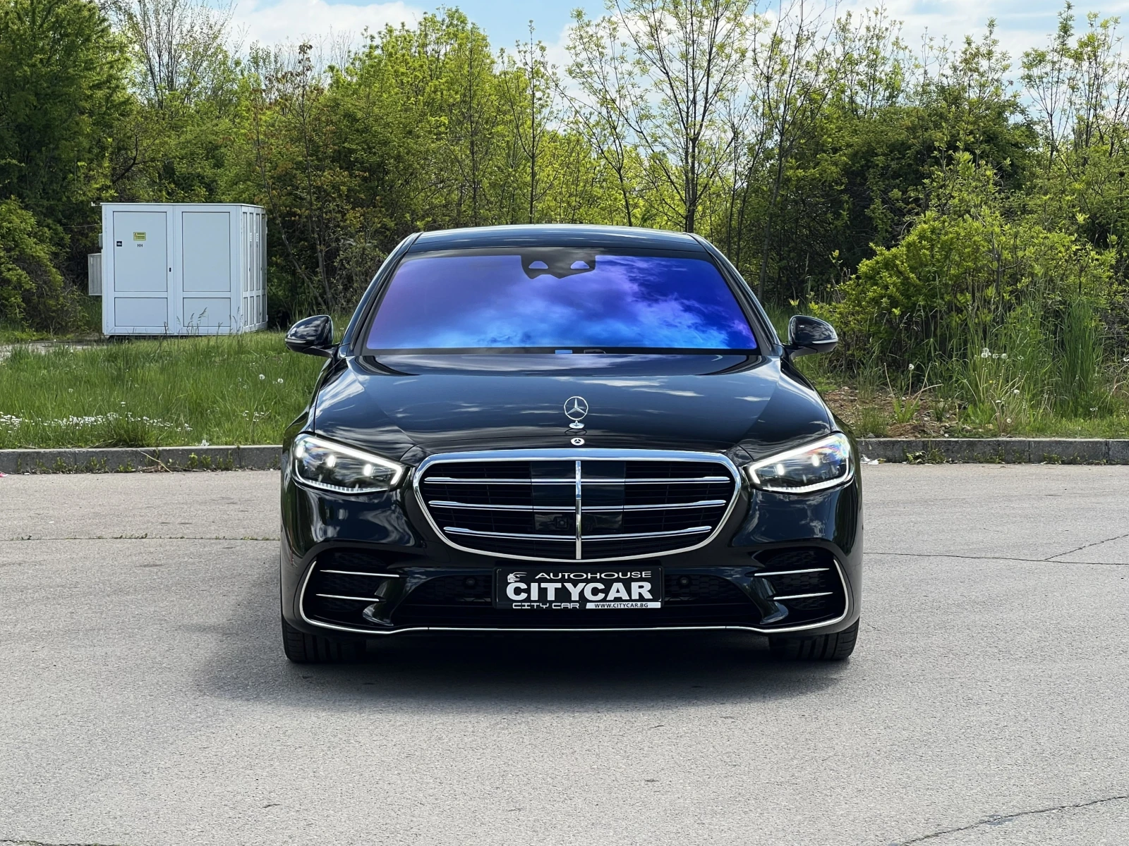 Mercedes-Benz S 450 LONG / AMG / 4-MATIC  / HUD / PANO / 360 /, снимка 2 - Автомобили и джипове - 54413548