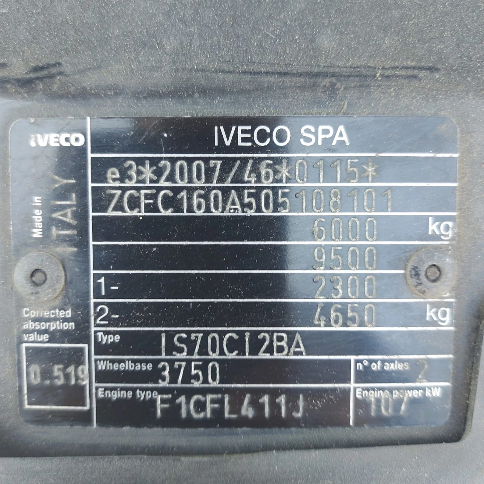 Iveco 60с15 8 палетен От Италия, снимка 12 - Бусове и автобуси - 54973888