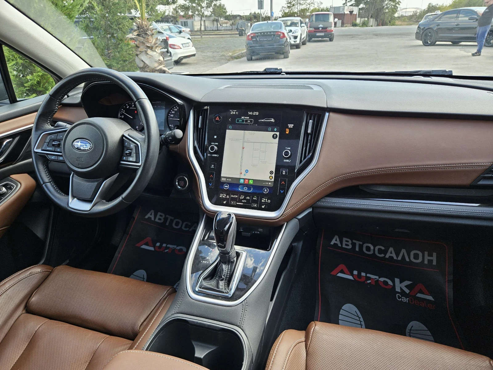 Subaru Outback 2.5i-185kc= 35.000��= ���������= H&K= CAR PLAY | Mobile.bg � ����������� 13