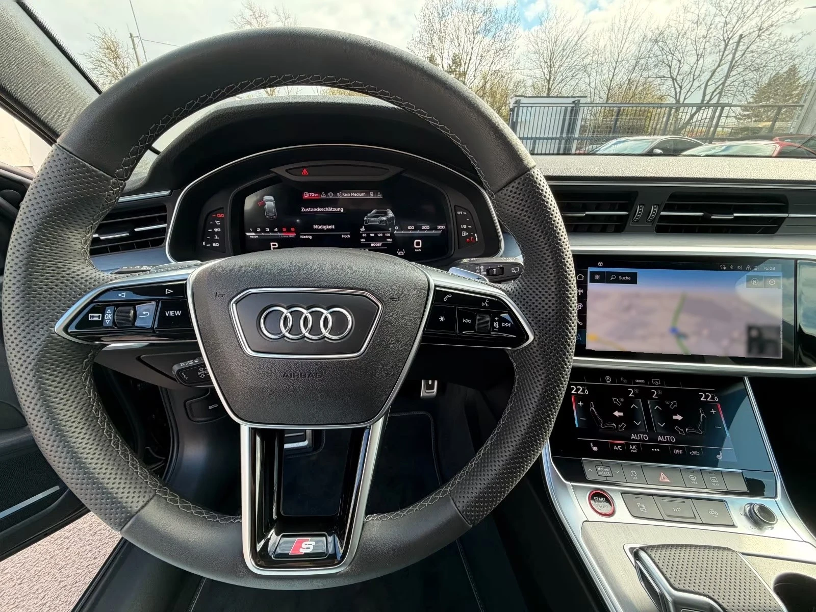 Audi S6 AVANT / QUATTRO / B&O / MATRIX / 360 / MILD HYBRID, снимка 10 - Автомобили и джипове - 55307931