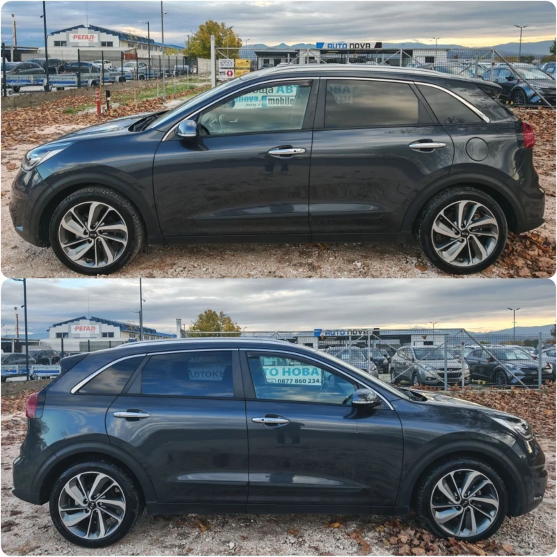 Kia Niro 1.6 ХИБРИД 141 К.С. 94 000 КМ! АВТОМАТ! КОЖА! НОВА, снимка 4 - Автомобили и джипове - 52382533