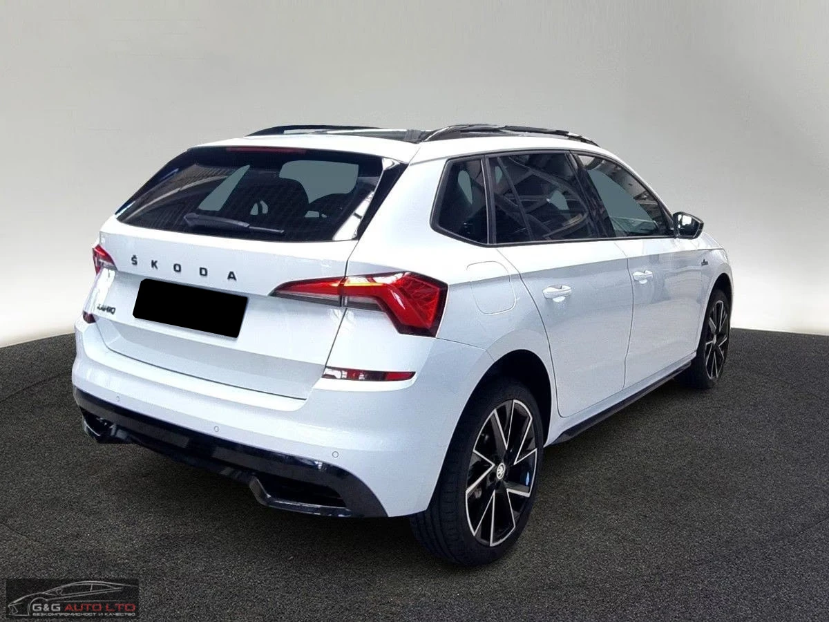 Skoda Kamiq MONTE-CARLO/110HP/PANO/DSG/NAVI/LED/KLESS/669q, снимка 4 - Автомобили и джипове - 55953508