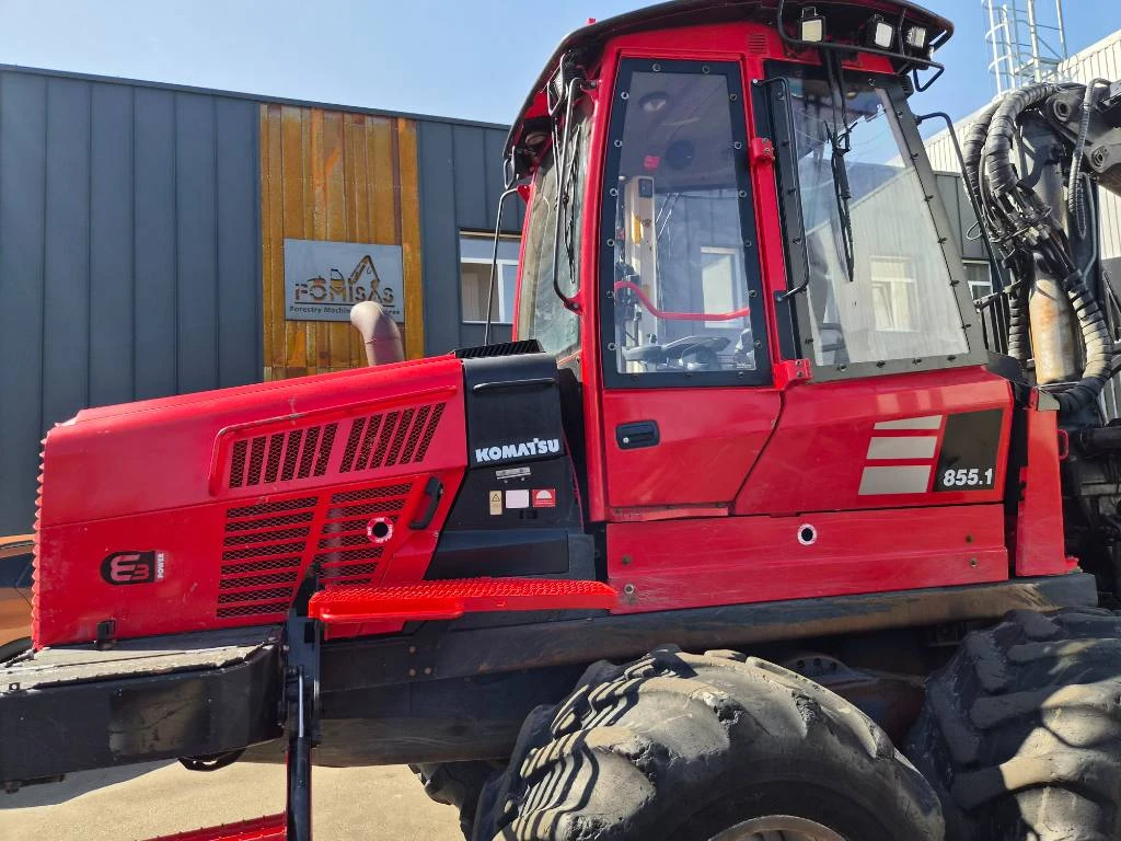 Специализирани машини Машини за дърводобив Komatsu 855, снимка 4 - Селскостопанска техника - 55816383