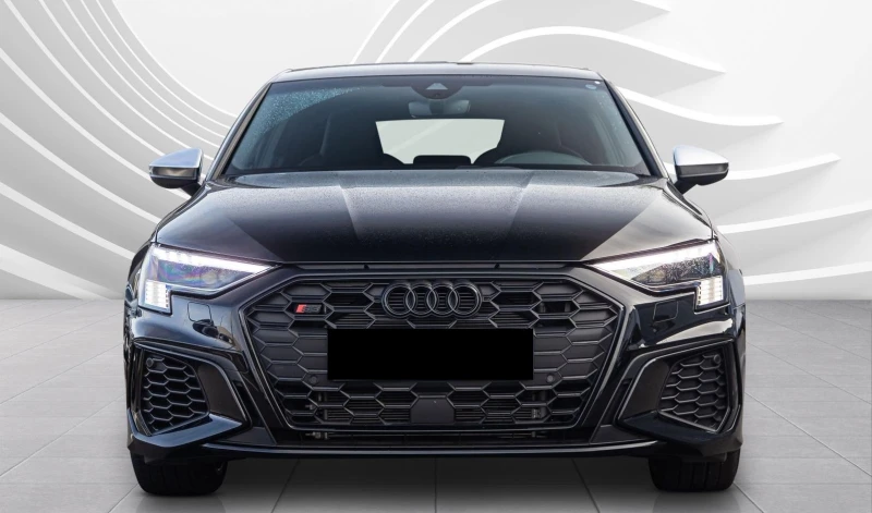 Audi S3 Sportback = Black Optic Plus= Гаранция, снимка 1 - Автомобили и джипове - 48130946