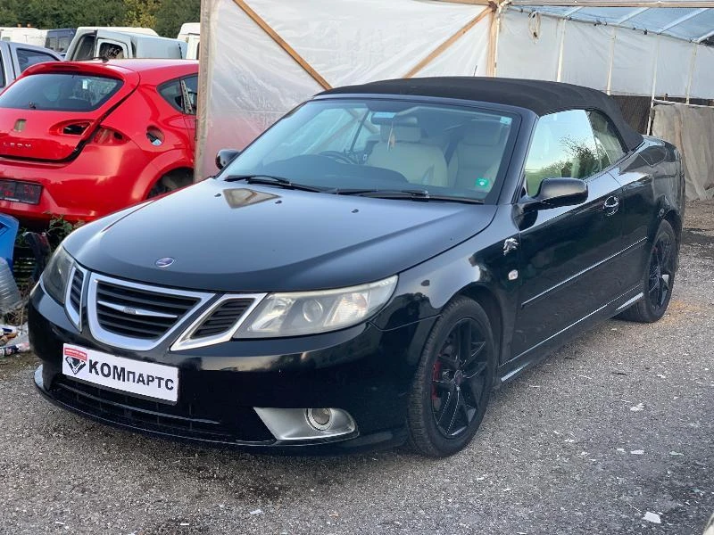 Saab 9-3 1.9TiD,АВТОМАТИК,Facelift,Кабрио,Навигация,YS3F - изображение 3