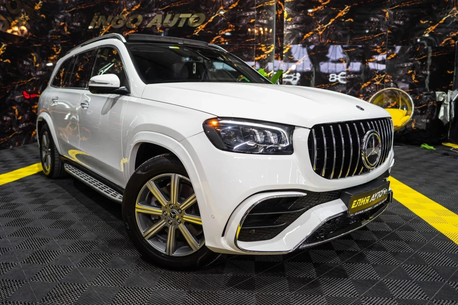 Mercedes-Benz GLS 450 I 4MATIC FULL AMG LINE ���� BURM ������ 100% | Mobile.bg � ����������� 4