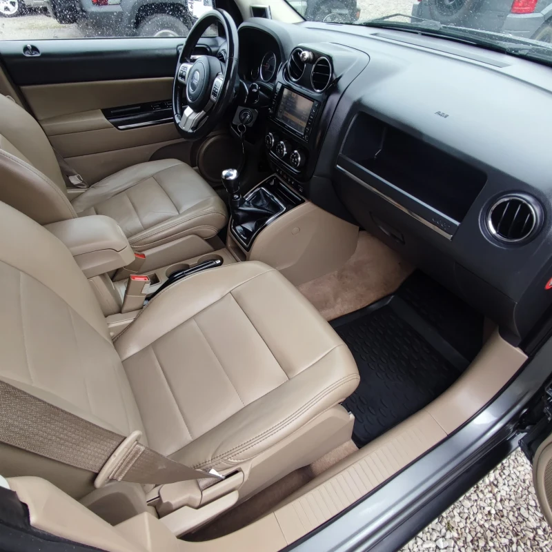 Jeep Compass 2.2CRDI* LIMITED* FACE* NAVI* КОЖА * ПОДГРЕВ* , снимка 11 - Автомобили и джипове - 53270404