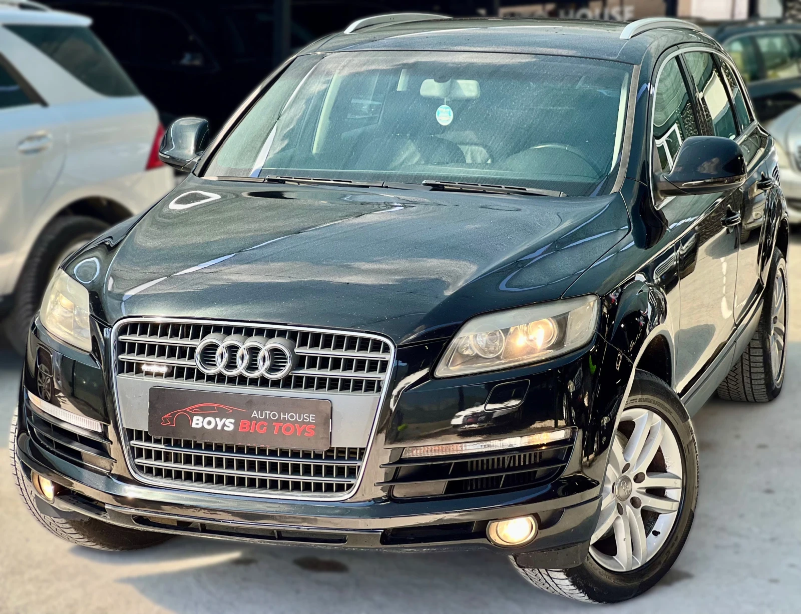 Audi Q7 3.0TDI* Quattro* 4x4* Black* Подгрев* Уникат*  - изображение 2
