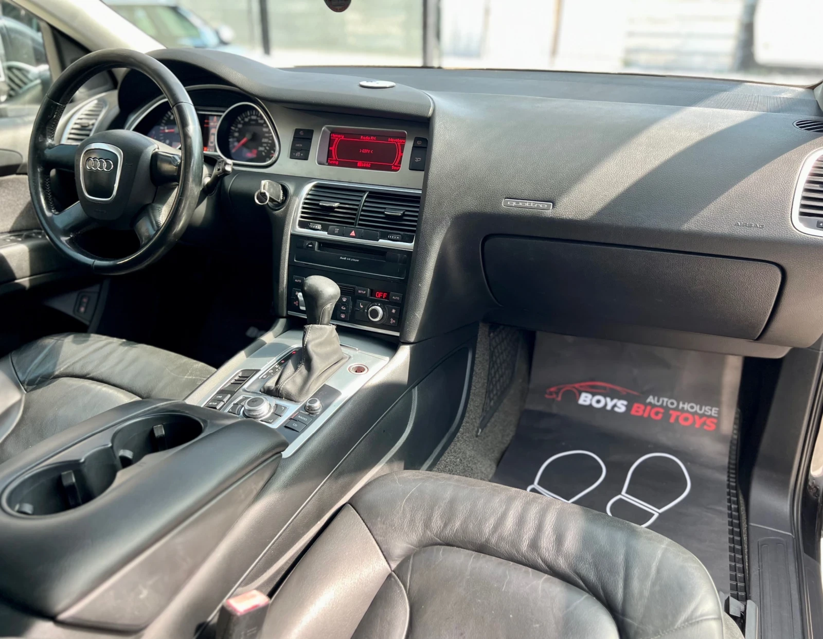 Audi Q7 3.0TDI* Quattro* 4x4* Black* Подгрев* Уникат*  - изображение 9