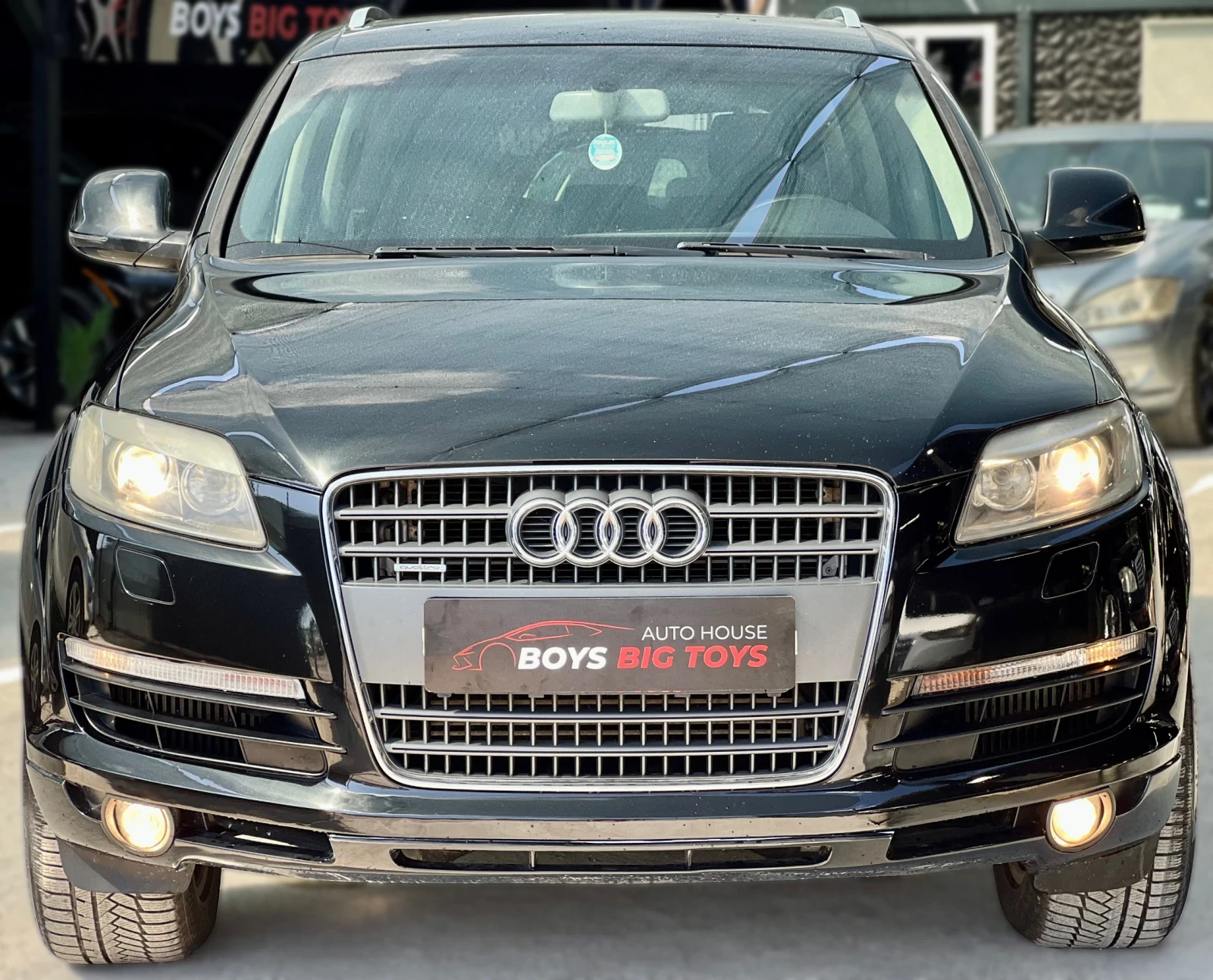 Audi Q7 3.0TDI* Quattro* 4x4* Black* Подгрев* Уникат*  - изображение 4