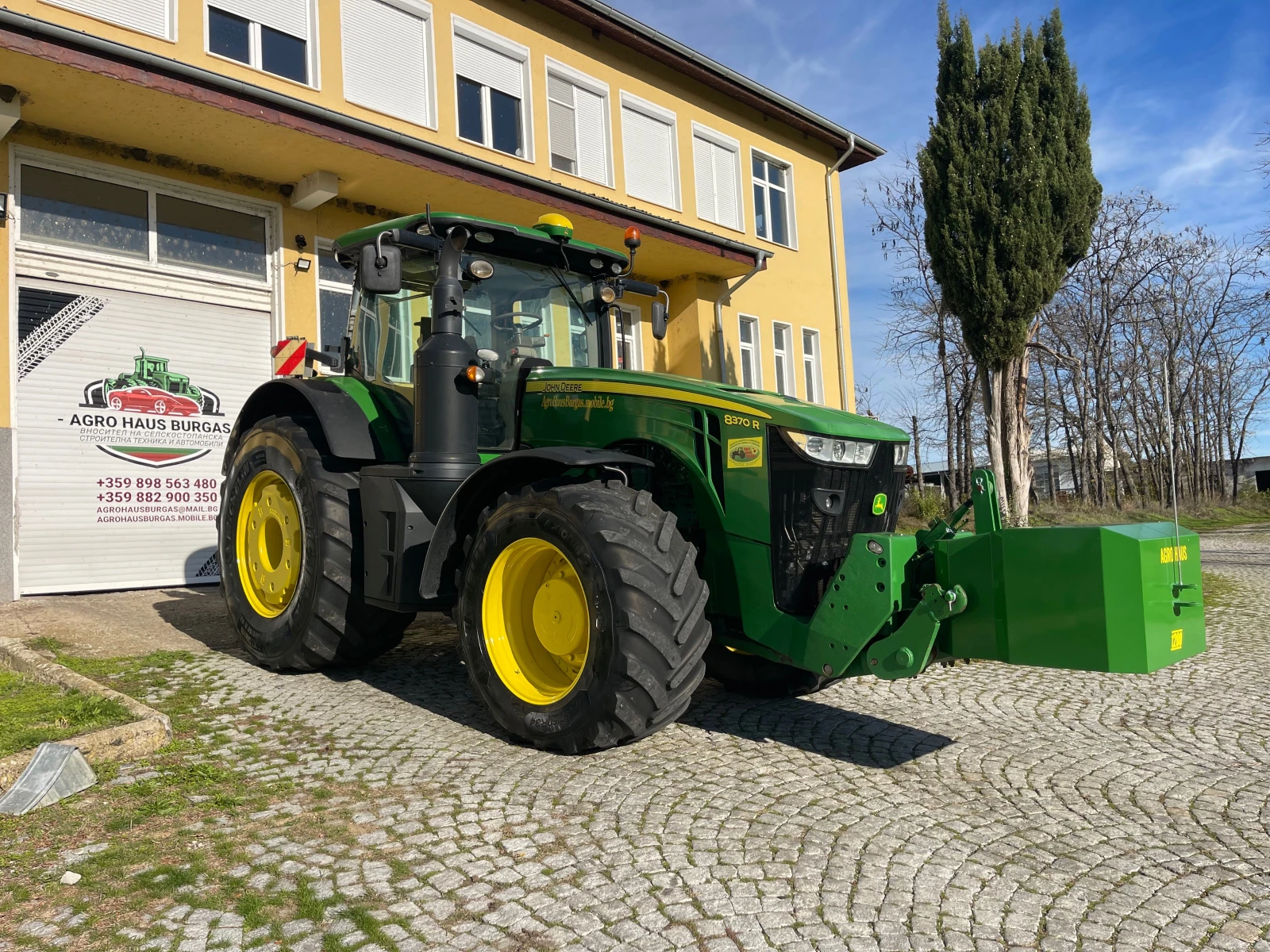  John Deere 8370R POWER SHIFT E-23  | Mobile.bg   1