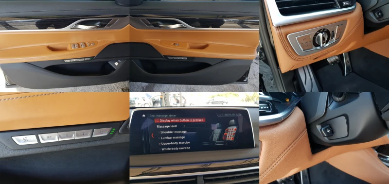 BMW 740 D XDRIVE КЕЙ ЛЕС ВАКУМ ОБДУХВАНЕ ДИСТРОНИК ХЕД ЪП , снимка 12 - Автомобили и джипове - 52063262