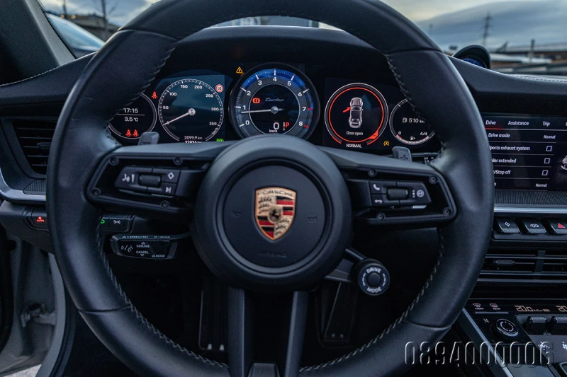 Porsche 911 992TURBO CABRIO FACELIFT MANUFAKTUR BOSE CARB EXCL, снимка 11 - Автомобили и джипове - 53262757