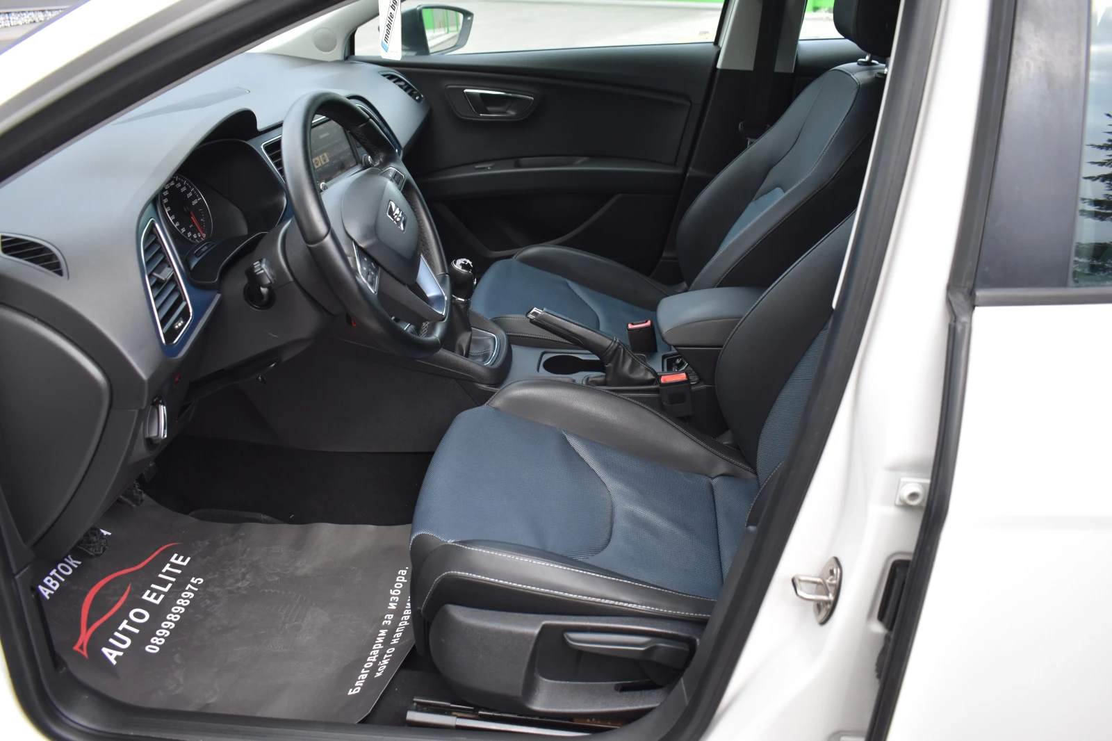Seat Leon 1.6TDI/110kc= CONNECT= LED= ITALY= EURO6= БЕЗУПРЕЧ - изображение 10