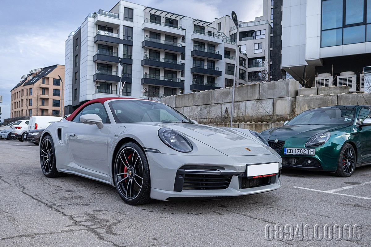 Porsche 911 992TURBO CABRIO FACELIFT MANUFAKTUR BOSE CARB EXCL | Mobile.bg � ����������� 1