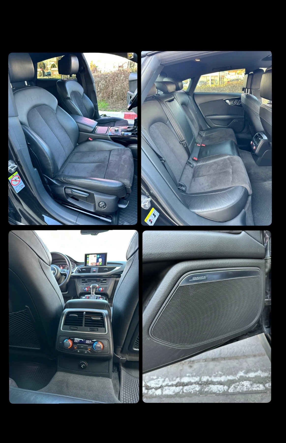 Audi A7 3.0 BITDI 8ZF Black Edition 2 комплекта 20* джанти, снимка 15 - Автомобили и джипове - 54169781