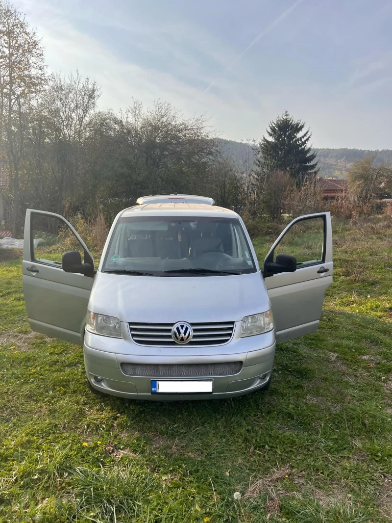 VW T5 2.5 TDI Transporter, снимка 1 - Бусове и автобуси - 47767354