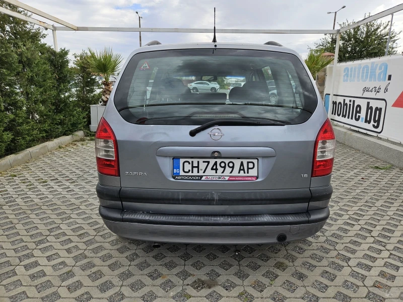 Opel Zafira 1.6i-101kc= ГАЗ= КЛИМАТИК, снимка 4 - Автомобили и джипове - 47196088