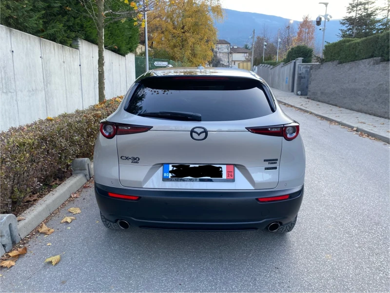 Mazda CX-30 Turbo Bosse 360* kamera Distronic AWD, снимка 5 - Автомобили и джипове - 49229509