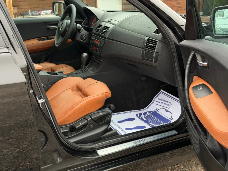 BMW X3 3.0D 204к.с * Климатроник* * Ксенон* * Кожен салон, снимка 11 - Автомобили и джипове - 53431631
