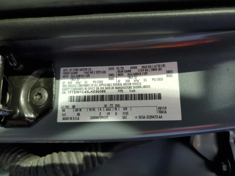 Ford F150 3.5l Supercrew, снимка 12 - Автомобили и джипове - 53587114