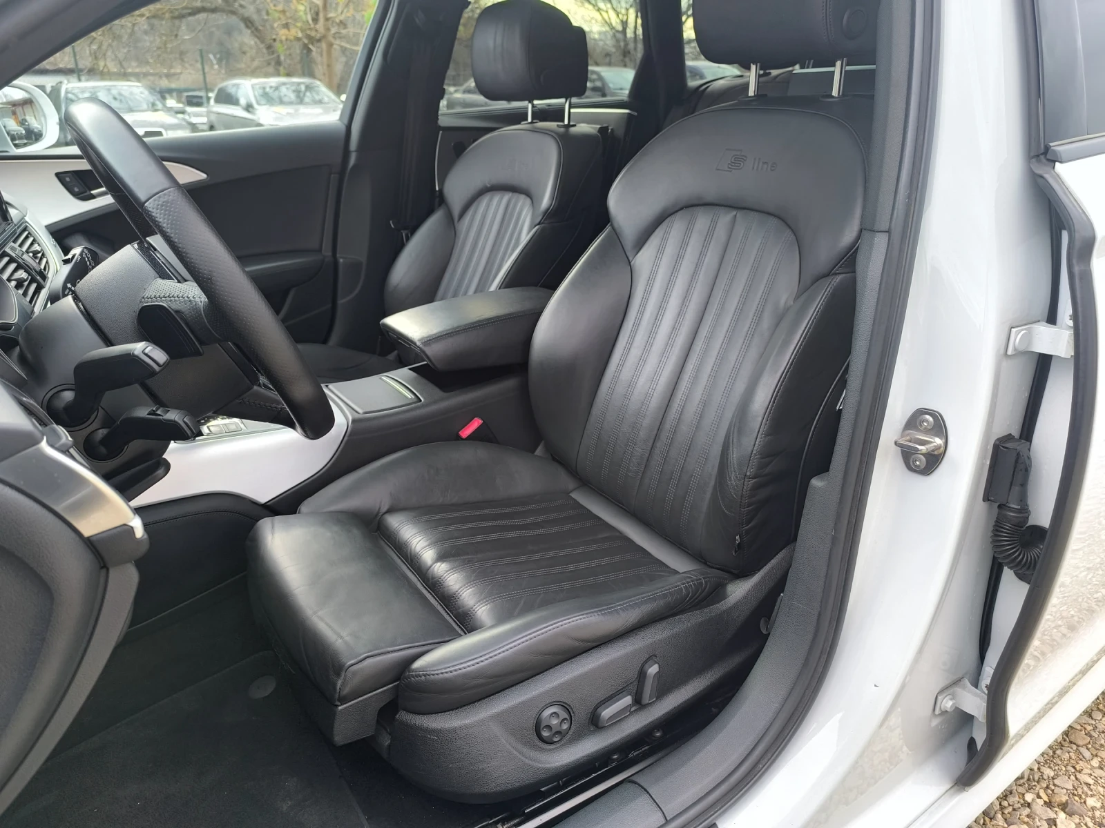 Audi A6 313к BiTDI Matrix ПЕЧКА Панорама ВЪЗДУХ - изображение 9