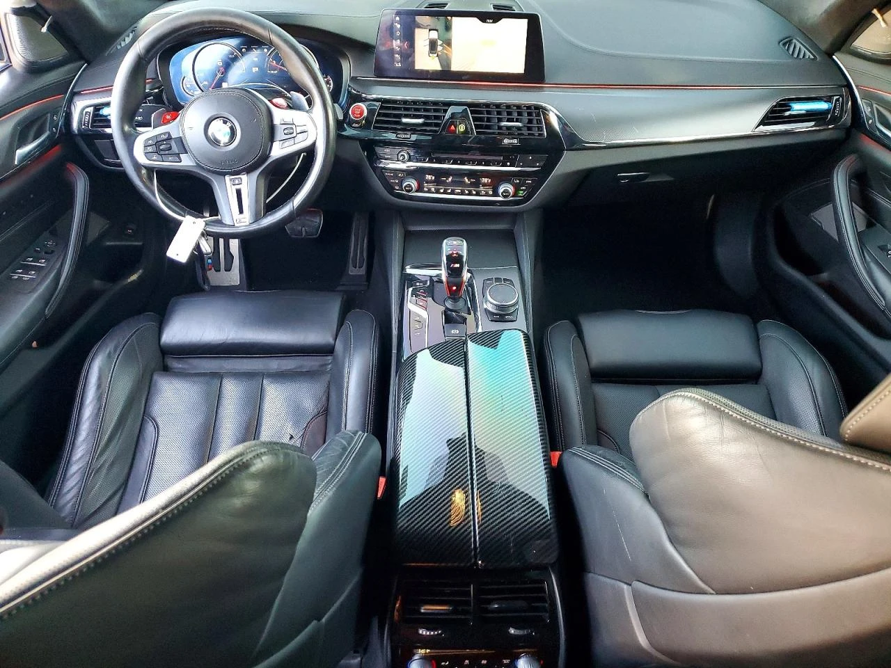 BMW M5 360 ДИСТРОНИК ОБДУХВАНЕ КЛИП НА ДВИГАТЕЛ CARFAX, снимка 9 - Автомобили и джипове - 55098480