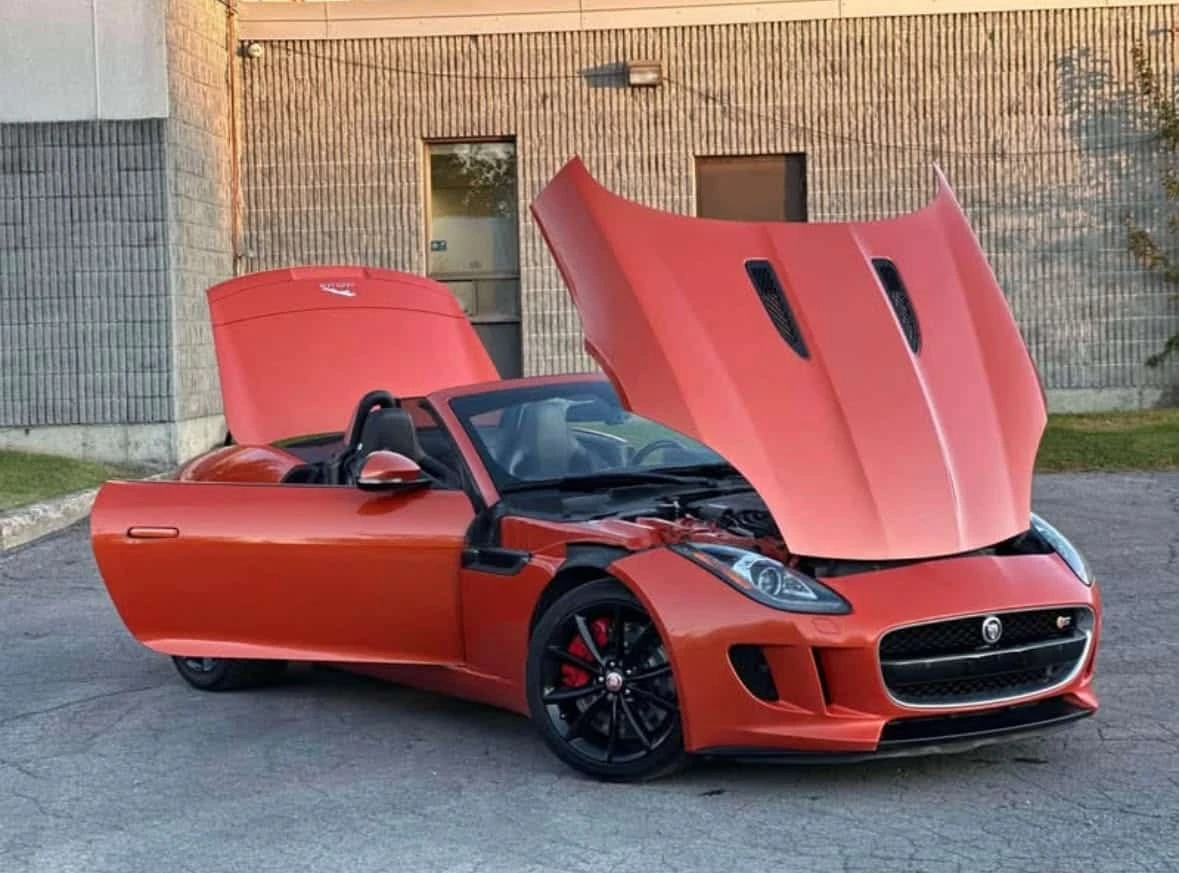 Jaguar F-Type * V6 S * CARFAX * ОПЦИЯ ЗА ФИНАНСИРАНЕ