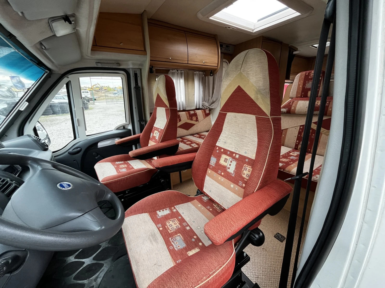 Кемпер Burstner Fiat T Harmony 615 + A/C, снимка 8 - Каравани и кемпери - 56715052