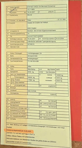 Полуремарке Schwarzmuller За тежка и строителна техника., снимка 12