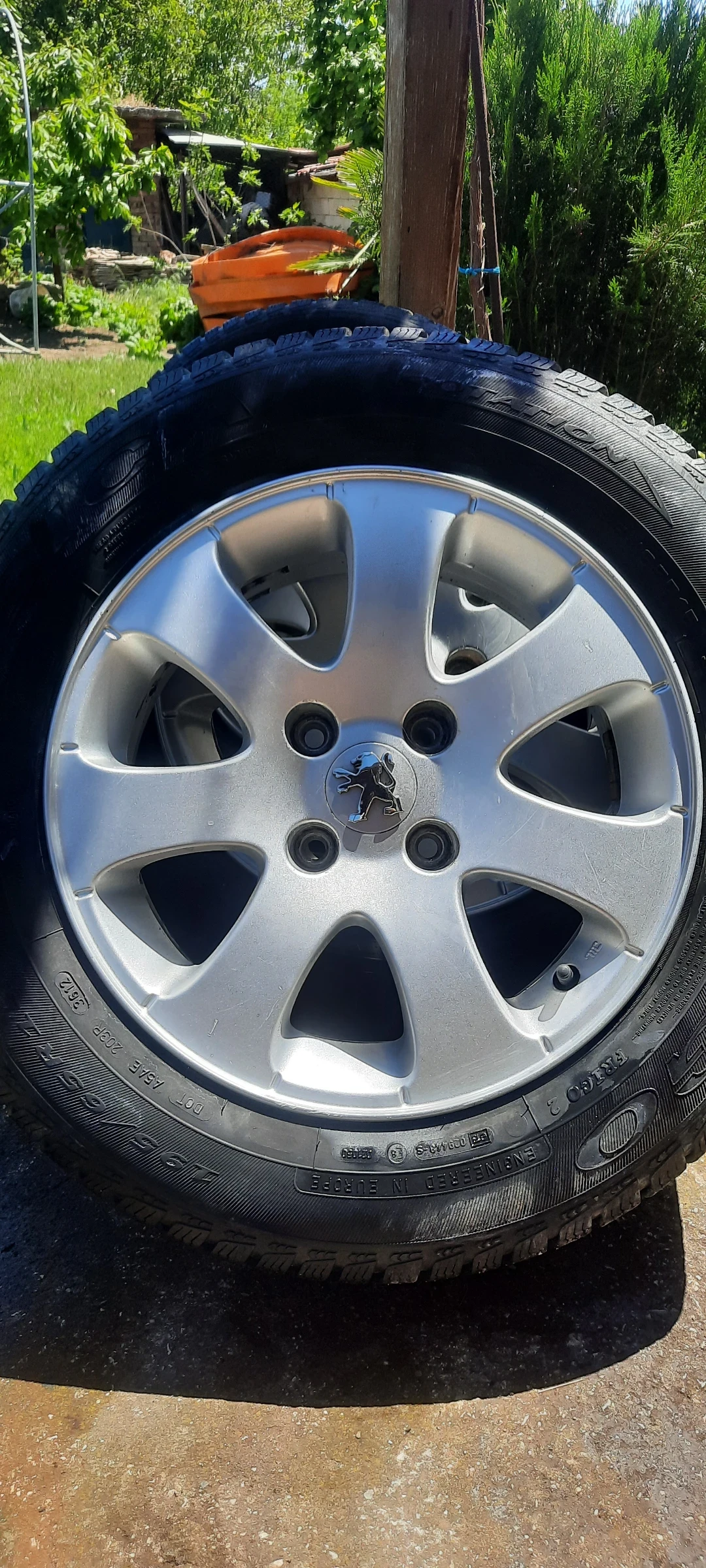 Джанти за Peugeot 307, снимка 2 - Гуми и джанти - 54597985