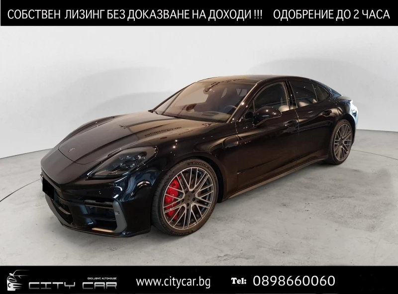 Porsche Panamera TURBO E-HYBRID/FACELIFT/SPORT CHRONO/BOSE/PANO/360, снимка 1 - Автомобили и джипове - 48412955