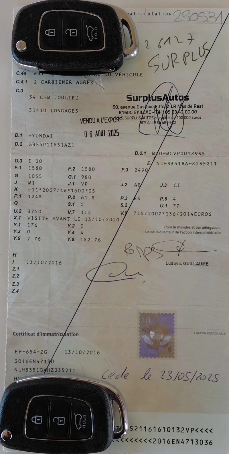 Hyundai I20 euro 6, 124170km, FRANCE , снимка 15 - Автомобили и джипове - 52726454