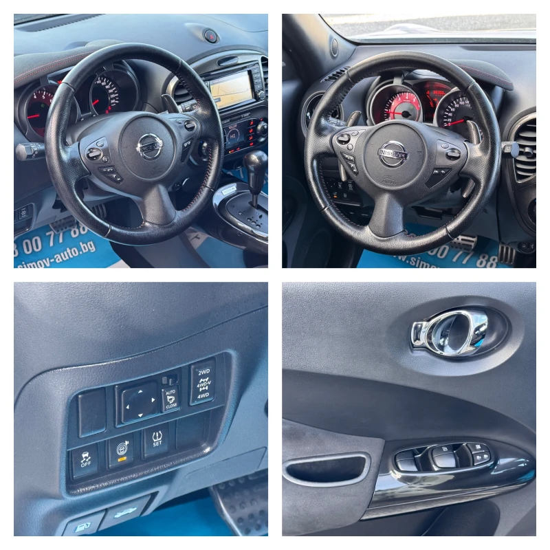 Nissan Juke NISMO RS 215КС. АВТОМАТИК НАВИГАЦИЯ КАМЕРИ ПОДГРЕВ, снимка 9 - Автомобили и джипове - 53445083