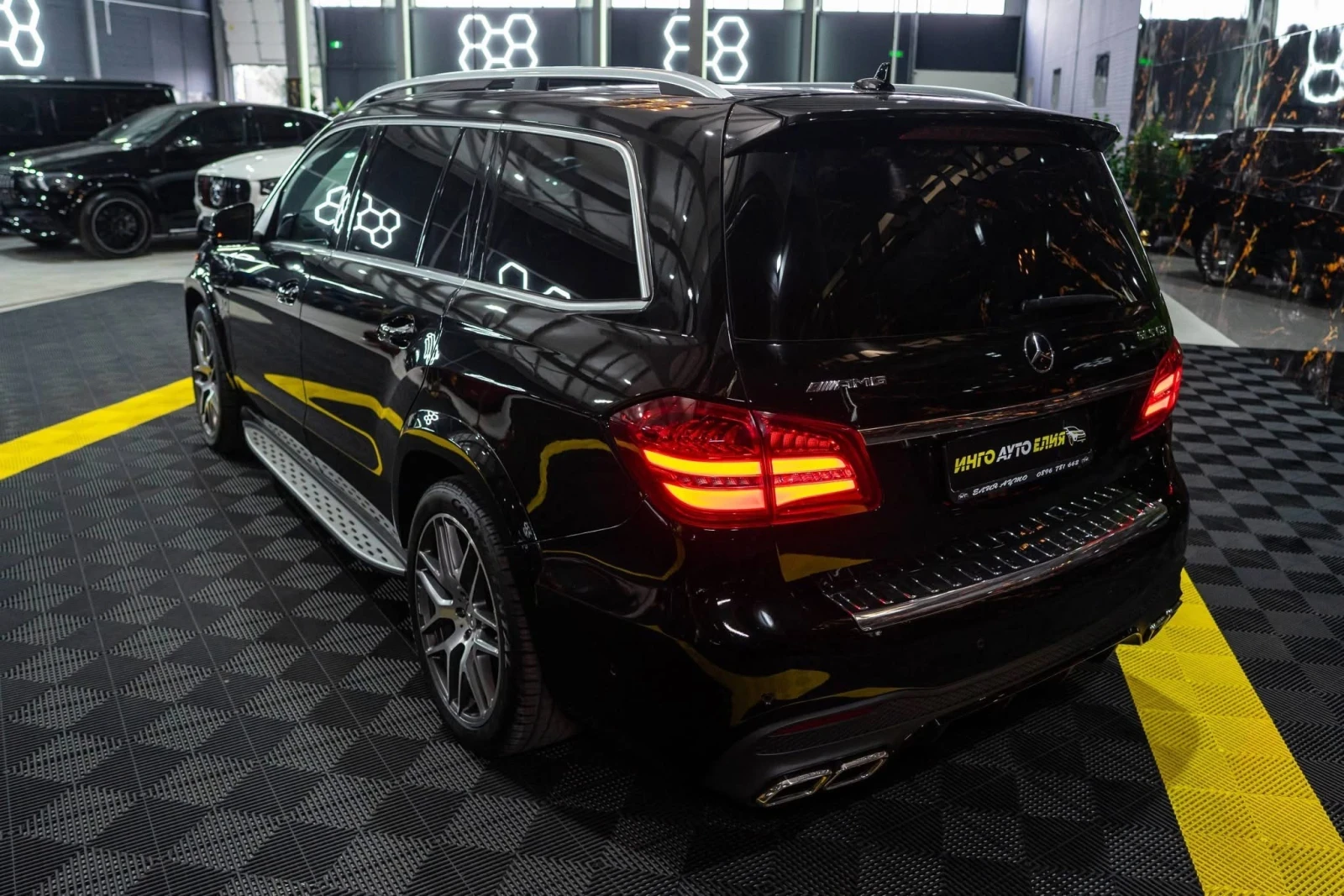 Mercedes-Benz GLS 63 AMG V8 BITURBO 7 ������ DESIGNO ���� H&K ������ 100% | Mobile.bg � ����������� 7