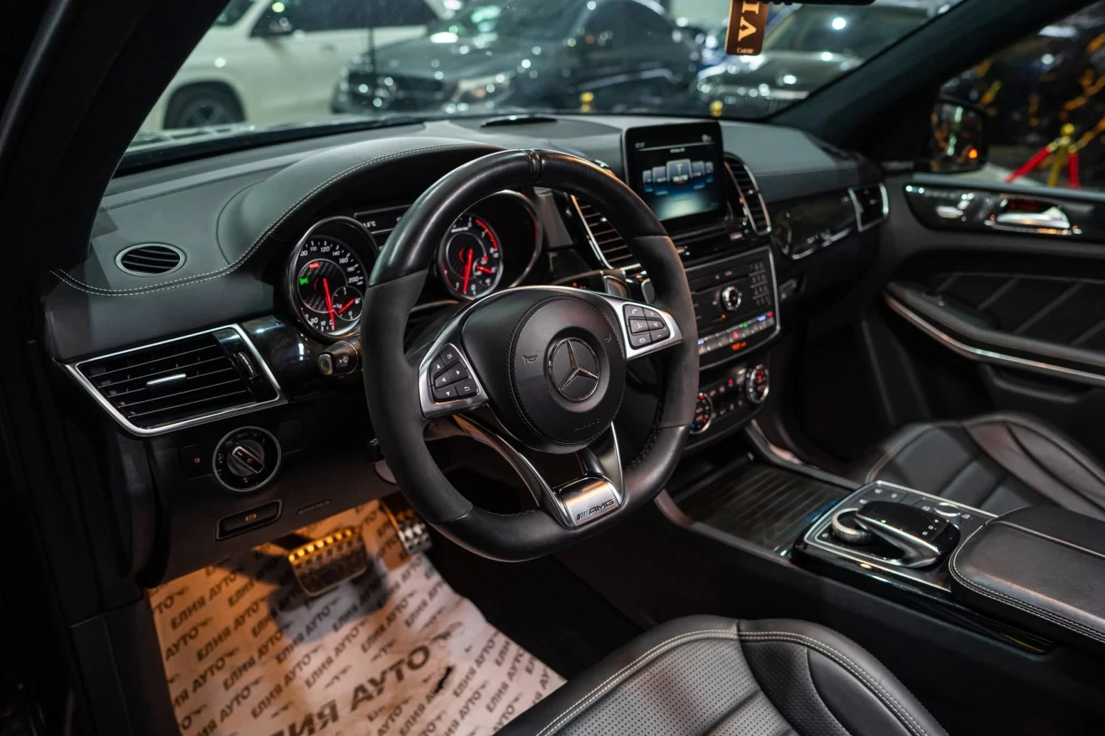 Mercedes-Benz GLS 63 AMG V8 BITURBO 7 ������ DESIGNO ���� H&K ������ 100% | Mobile.bg � ����������� 11