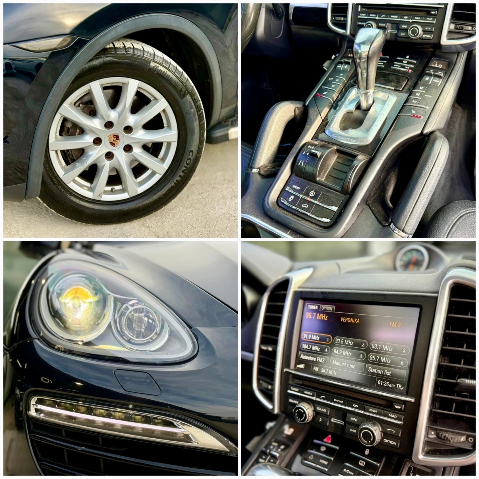 Porsche Cayenne * Chrono* Панорама* Подгрев* BlackEdition* Уникат, снимка 16 - Автомобили и джипове - 54466913