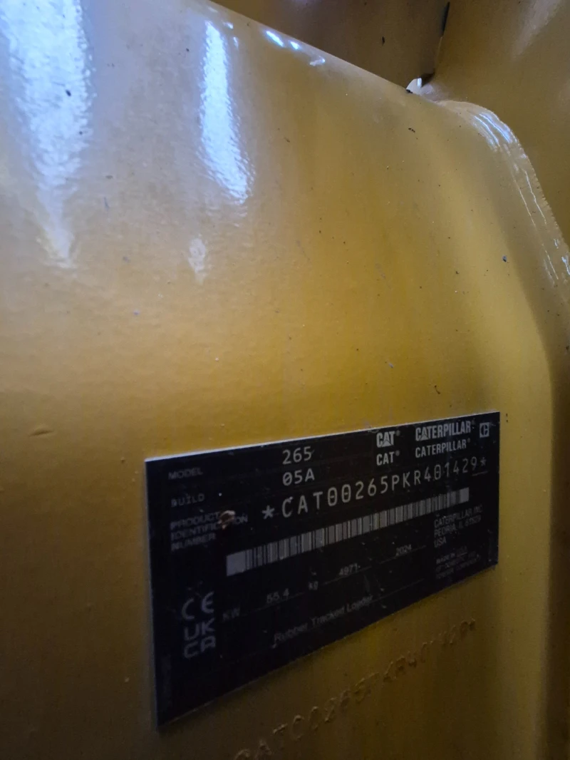 Мини челни товарачи Cat 265, снимка 5 - Индустриална техника - 52492542