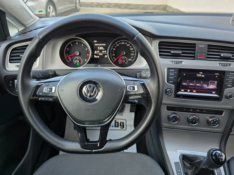 VW Golf 7/1.4 TGI/BLUEMOTION/ФАБРИЧЕН МЕТАН/, снимка 14 - Автомобили и джипове - 48632598