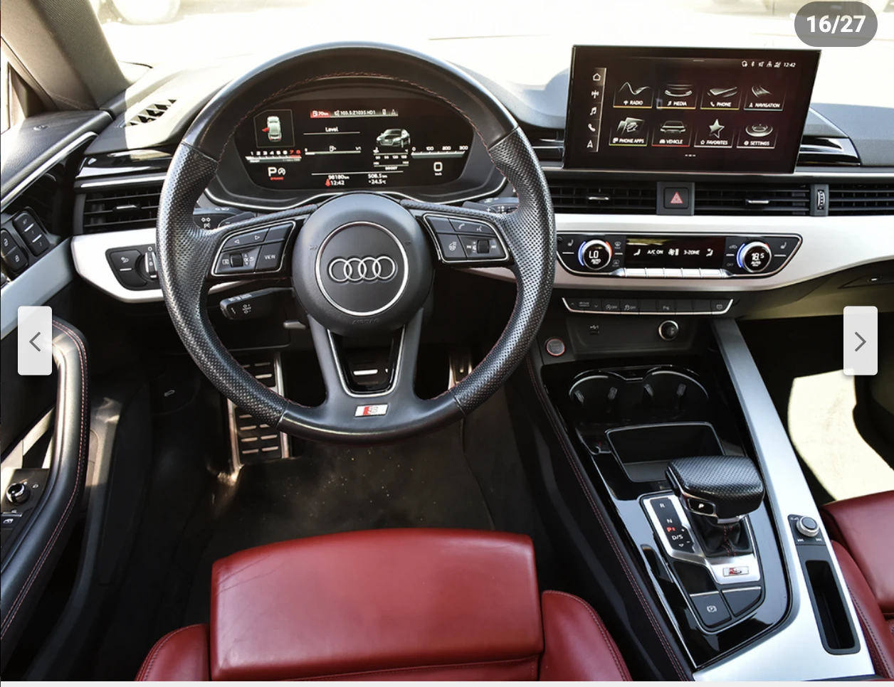 Audi S5 3.0T* MATRIX* ДИГИТАЛНО* ТАБЛО* 360КАМЕРА* ДИСТРОН - изображение 8