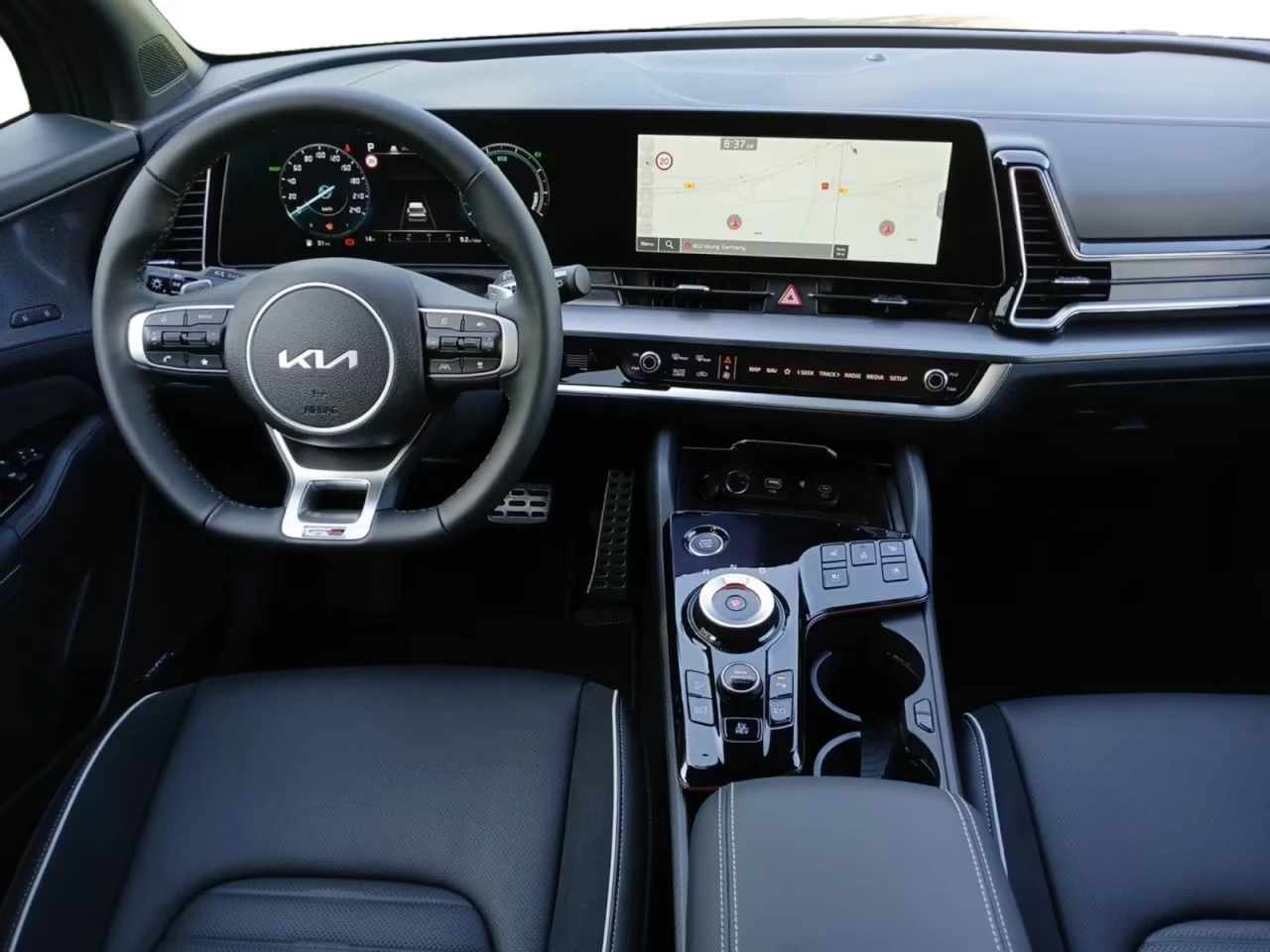 Kia Sportage PHEV/265HP/4WD/GT-LINE/PANO/360/MEMO/NAVI/LED/590q, снимка 10 - Автомобили и джипове - 55656288